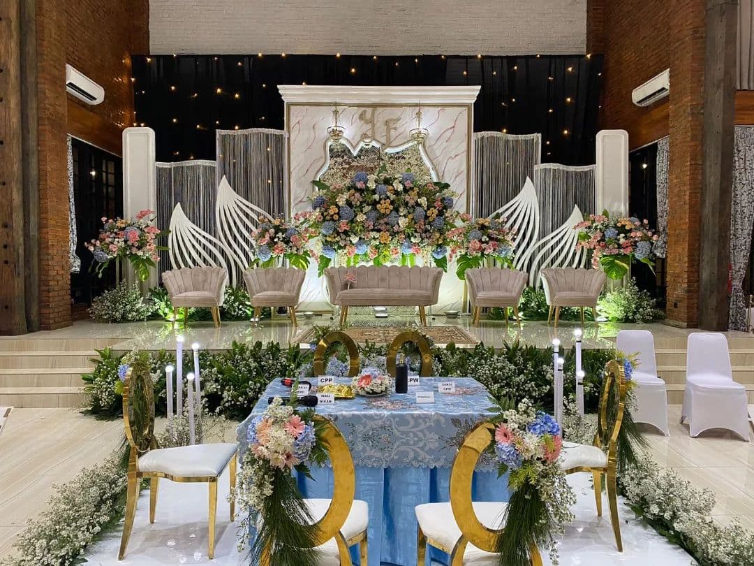 Dekorasi dari Eshal Wedding Syar'i